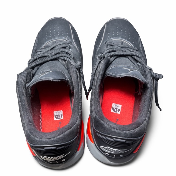 Nike Men’s Air Jordan Air Max Point Lane Infrared Athletic Black Sneakers - Picture 4 of 7